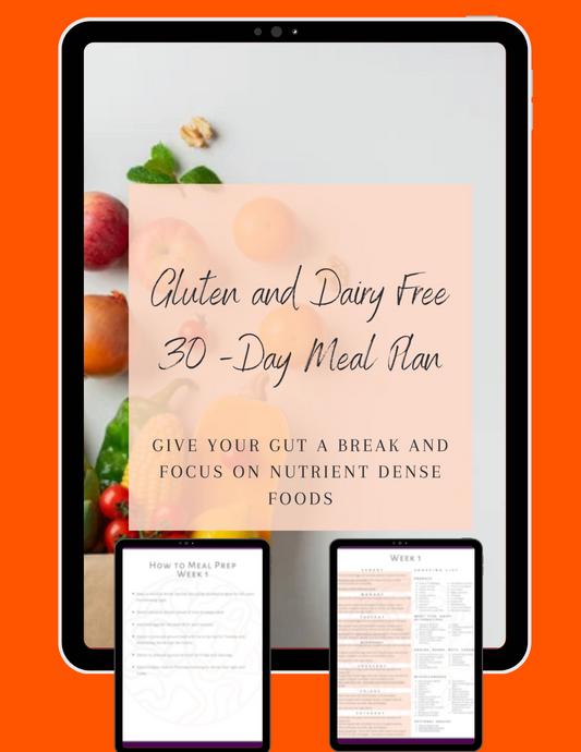 Gluten Free + Dairy Free 30 Day Meal Plan